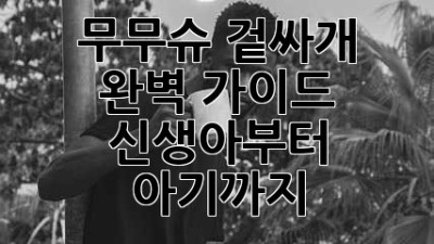 무무슈 겉싸개 완벽 가이드: 신생아부터 아기까지